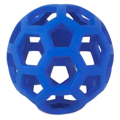 JW Hol-Ee Roller hondenbal S 7,5 cm – rubber, vulbaar met snacks, assorti - Afbeelding 8