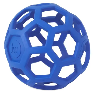JW Hol-Ee Roller hondenbal L 14 cm – rubber, vulbaar met snacks, assorti - Afbeelding 7