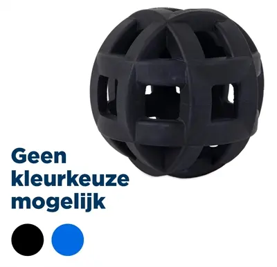 JW Hol-Ee Roller hondenbal XL 15 cm – rubber, vulbaar met snacks, assorti