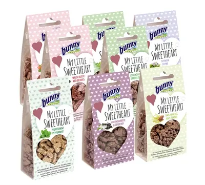 Bunny Nature My Little Sweetheart snacks 8 x 30 g – hartjes, mixsmaken