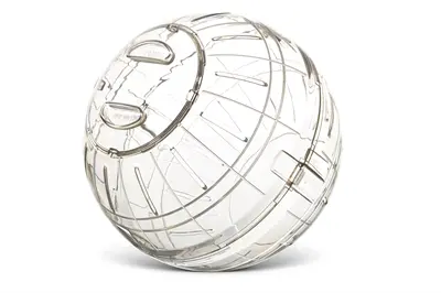 Savic hamsterbal Runner transparant 18 cm – kleur assorti
