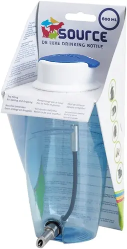 Savic drinkfles Source 600 ml – knaagdieren, lekvrij RVS ventiel, assorti