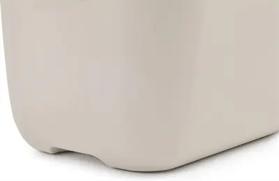 Savic kattenbak Hop In wit/mokka 58,5 x 39 x 39,5 cm – boveninstap - Afbeelding 5