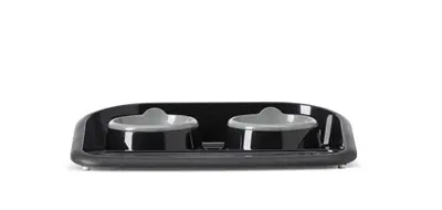 Savic Butler voerstation Happy Planet Zwart 45 x 36 x 8 cm – 2 x 300 ml - Afbeelding 5