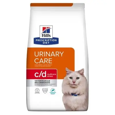 Hill's Prescription Diet kattenvoer c/d Feline Urinary Stress 3 kg