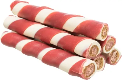 Trixie kauwrol gevuld met eend 10 cm – glutenvrij, 100 stuks - Afbeelding 5