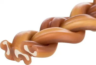 Trixie kauwvlecht met bullepees 15 cm – kip, 50 stuks - Afbeelding 4
