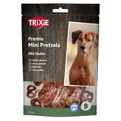 Trixie Mini Pretzels met kip 100 g – hondensnack