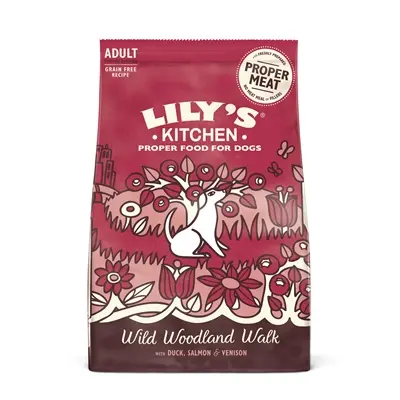 Lily's Kitchen hondenvoer Wild Woodland Walk 12 kg – eend, zalm, hert