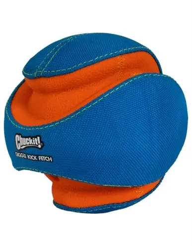 Chuckit Giggle Kick Fetch hondenbal 14 cm – met lachend geluid - Afbeelding 4