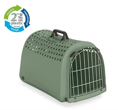 Imac reismand Linus 2nd Life gerecycled groen 50 x 32 x 34,5 cm