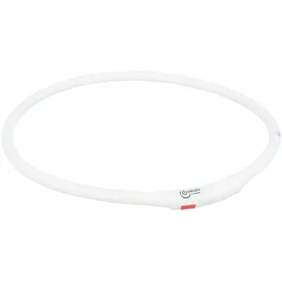 Trixie lichtgevende halsband Flash Lichtring siliconen 70 cm - Afbeelding 4