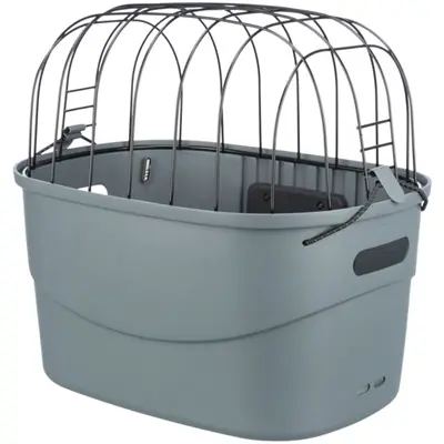 Trixie stuur-fietsmand kunststof grijs 42 x 30 x 39 cm – tot 5 kg - Afbeelding 6
