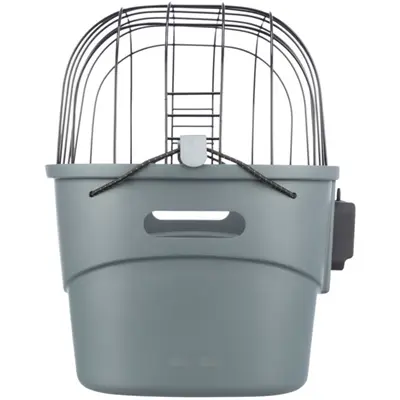 Trixie stuur-fietsmand kunststof grijs 42 x 30 x 39 cm – tot 5 kg - Afbeelding 9
