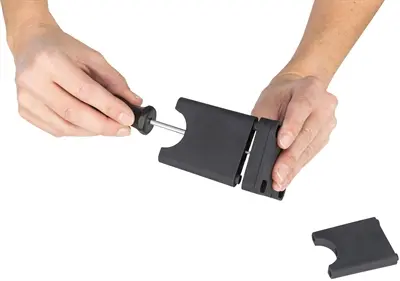 Trixie houder voor stuur-fietsmand zwart – universeel, met klikfunctie - Afbeelding 6