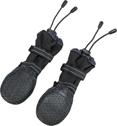 Trixie pootbescherming Walker Active Long zwart L-XL – 2 stuks - Afbeelding 6