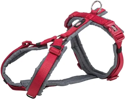 Trixie hondentuig Premium Trekking rood 80-97 cm – gevoerd