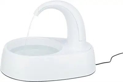 Trixie drinkfontein Curved Stream wit 2,6 liter – kunststof, met USB - Afbeelding 7