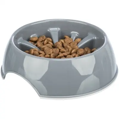 Trixie voerbak Slowfeeding kunststof/TPR assorti 25 cm – voor honden - Afbeelding 5