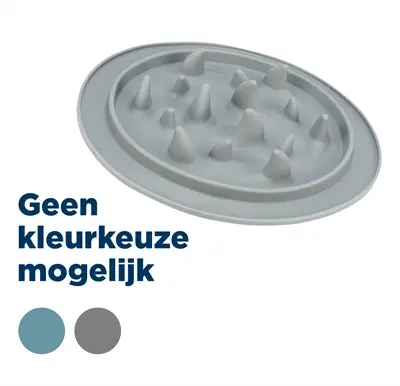 Trixie slowfeeding voermat TPE 24 x 24 cm – kleur assorti