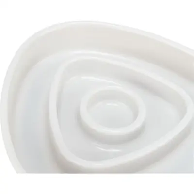 Trixie anti-schrokbak voor katten Slowfeeding grijs 15 x 15 cm - Afbeelding 3