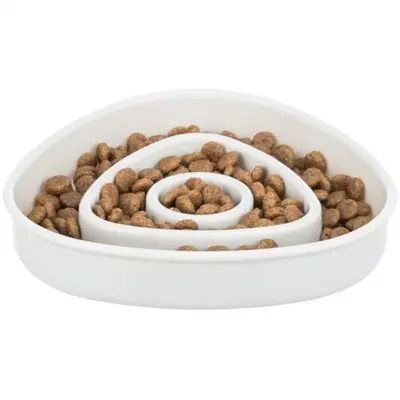 Trixie anti-schrokbak voor katten Slowfeeding grijs 15 x 15 cm - Afbeelding 6