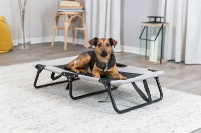Trixie hondenligbed Stretcher grijs/zwart 79 x 50 x 19 cm – inklapbaar - Afbeelding 5