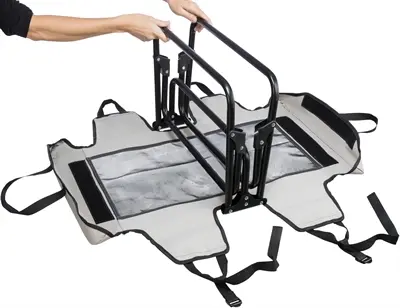 Trixie hondenligbed Stretcher grijs/zwart 79 x 50 x 19 cm – inklapbaar - Afbeelding 7