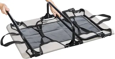 Trixie hondenligbed Stretcher grijs/zwart 79 x 50 x 19 cm – inklapbaar - Afbeelding 9