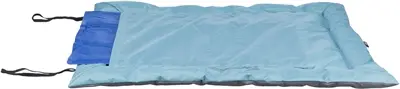 Trixie reisdeken Samoa Classic blauw/grijs 120 x 80 cm – waterafstotend