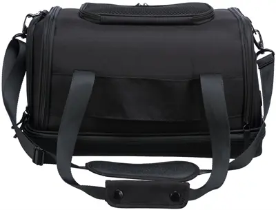 Trixie vliegtuigtas Plane zwart 44 x 28 x 25 cm – voor kat of kleine hond - Afbeelding 6