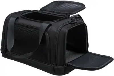 Trixie vliegtuigtas Plane zwart 44 x 28 x 25 cm – voor kat of kleine hond - Afbeelding 7