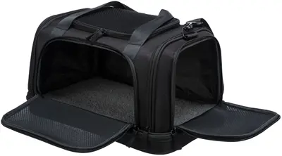 Trixie vliegtuigtas Plane zwart 44 x 28 x 25 cm – voor kat of kleine hond - Afbeelding 8