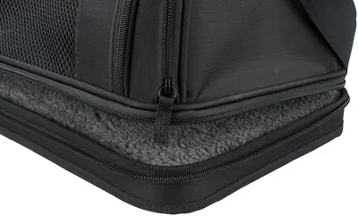 Trixie vliegtuigtas Gate zwart 45 x 28 x 25 cm – voor kat of kleine hond - Afbeelding 11