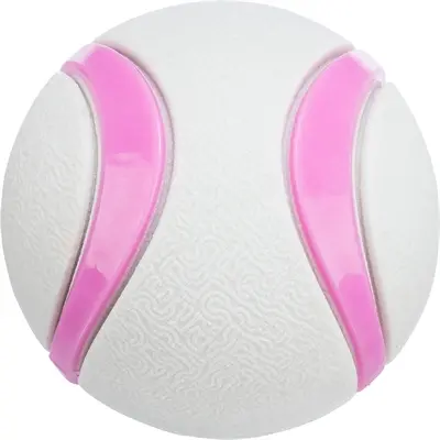 Trixie hondenbal TPR lime/blauw 6 cm – drijvend, zonder geluid, 3 stuks - Afbeelding 7
