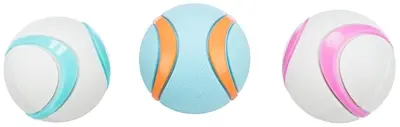 Trixie hondenbal TPR lime/blauw 6 cm – drijvend, zonder geluid, 3 stuks - Afbeelding 8