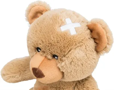 Trixie Be Eco hondenknuffel Teddy Eddy bruin/beige 23 cm – gerecycled - Afbeelding 3