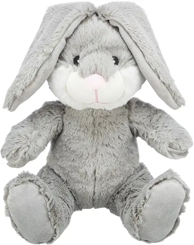 Trixie Be Eco hondenknuffel haas Evan grijs 25 cm – gerecycled