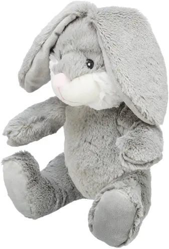 Trixie Be Eco hondenknuffel haas Evan grijs 25 cm – gerecycled - Afbeelding 2