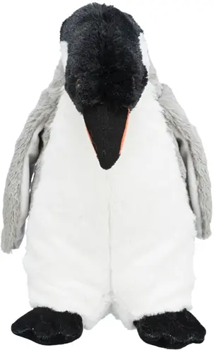 Trixie Be Eco hondenknuffel pinguïn Erin zwart/wit/grijs 28 cm - Afbeelding 2