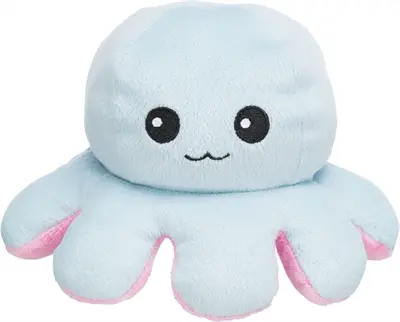 Trixie hondenknuffel octopus omkeerbaar grijs/geel 19 cm – met geluid - Afbeelding 7