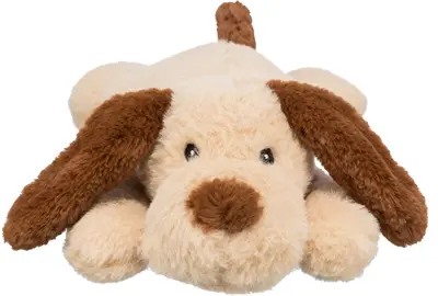 Trixie knuffelhond Benny pluche beige/bruin 30 cm – zonder geluid - Afbeelding 4
