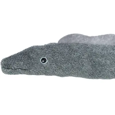 Trixie Be Nordic hondenknuffel aal Karl grijs 94 cm – katoen met touw - Afbeelding 5