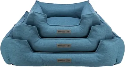 Trixie hondenmand Talis hoekig blauw 60 x 50 cm – geweven stof - Afbeelding 3