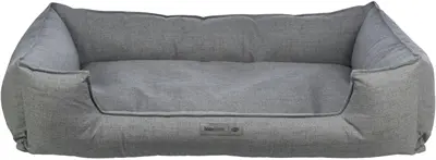 Trixie hondenmand Talis hoekig grijs 120 x 80 cm – geweven stof