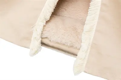 Trixie kattenmand tipi Boho beige 55 x 55 x 65 cm – ook voor kleine honden - Afbeelding 10