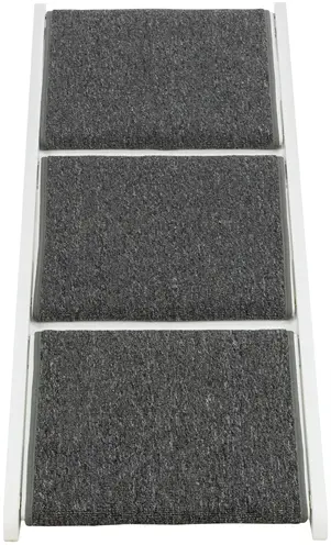 Trixie loopplank met uitklapbare treden MDF wit 44 x 106 x 46 cm - Afbeelding 7
