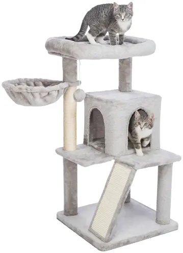 Trixie Junior krabpaal Pepito grijs 98 cm – voor kittens - Afbeelding 4