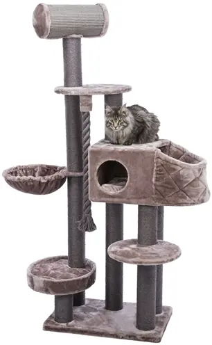 Trixie krabpaal XXL Andres cappuccino 70 x 48 x 190 cm – grote katten