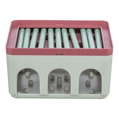 Trixie Cat Activity Rod Box 20 x 16 x 12 cm – wit/bordeaux speelbox